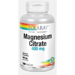 Magnesio Citrato 180 comprimidos Solaray